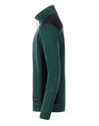 Arbeitspullover Fleece Herren Grün